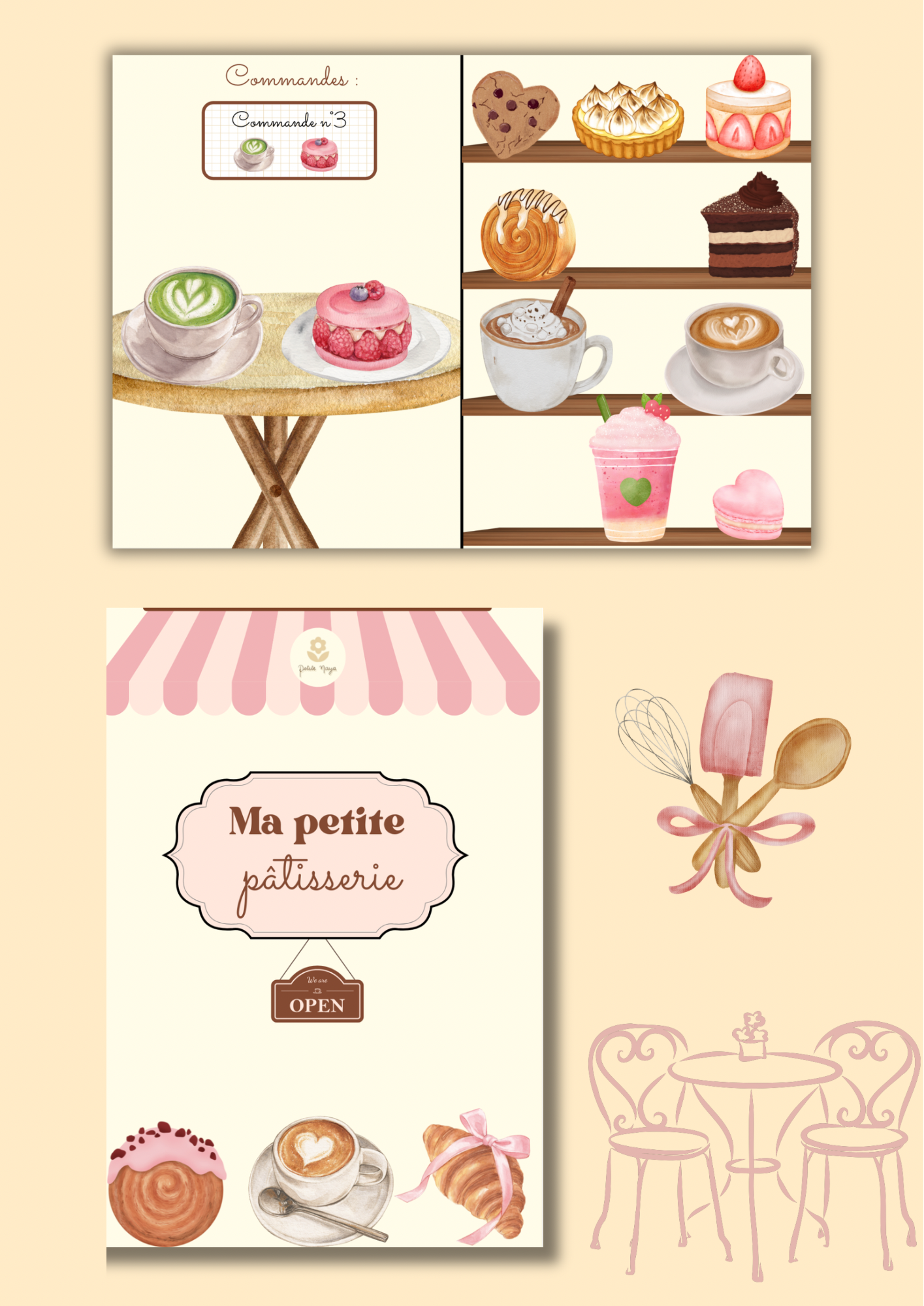 Jeu « Ma petite pâtisserie »