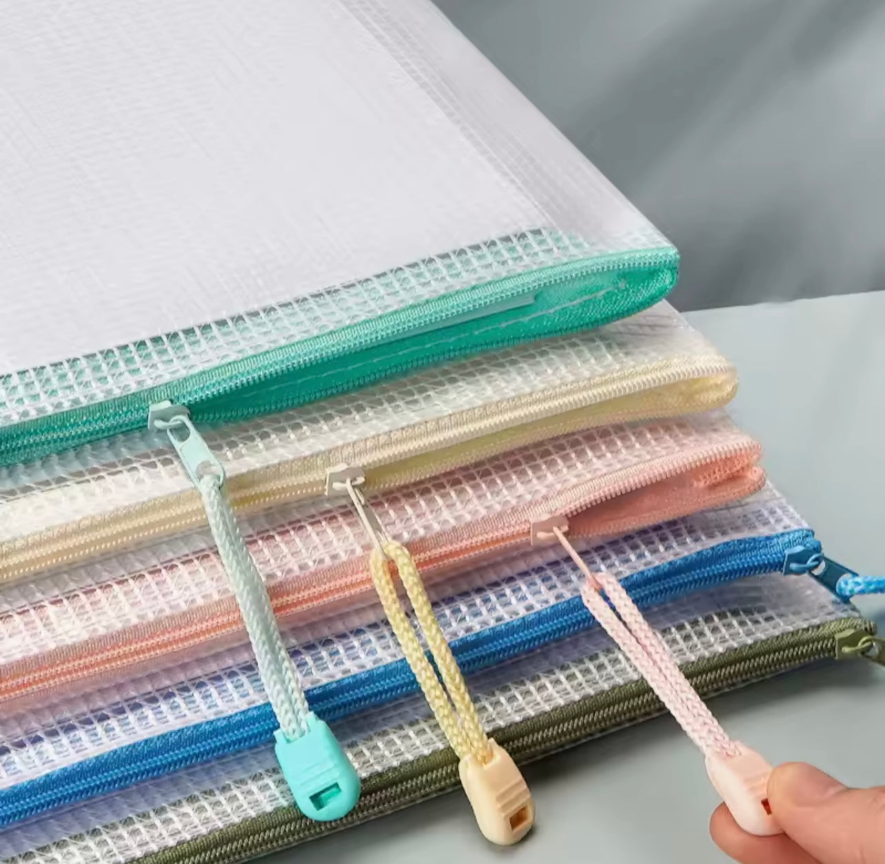 Pochette pour vignettes à scratchs