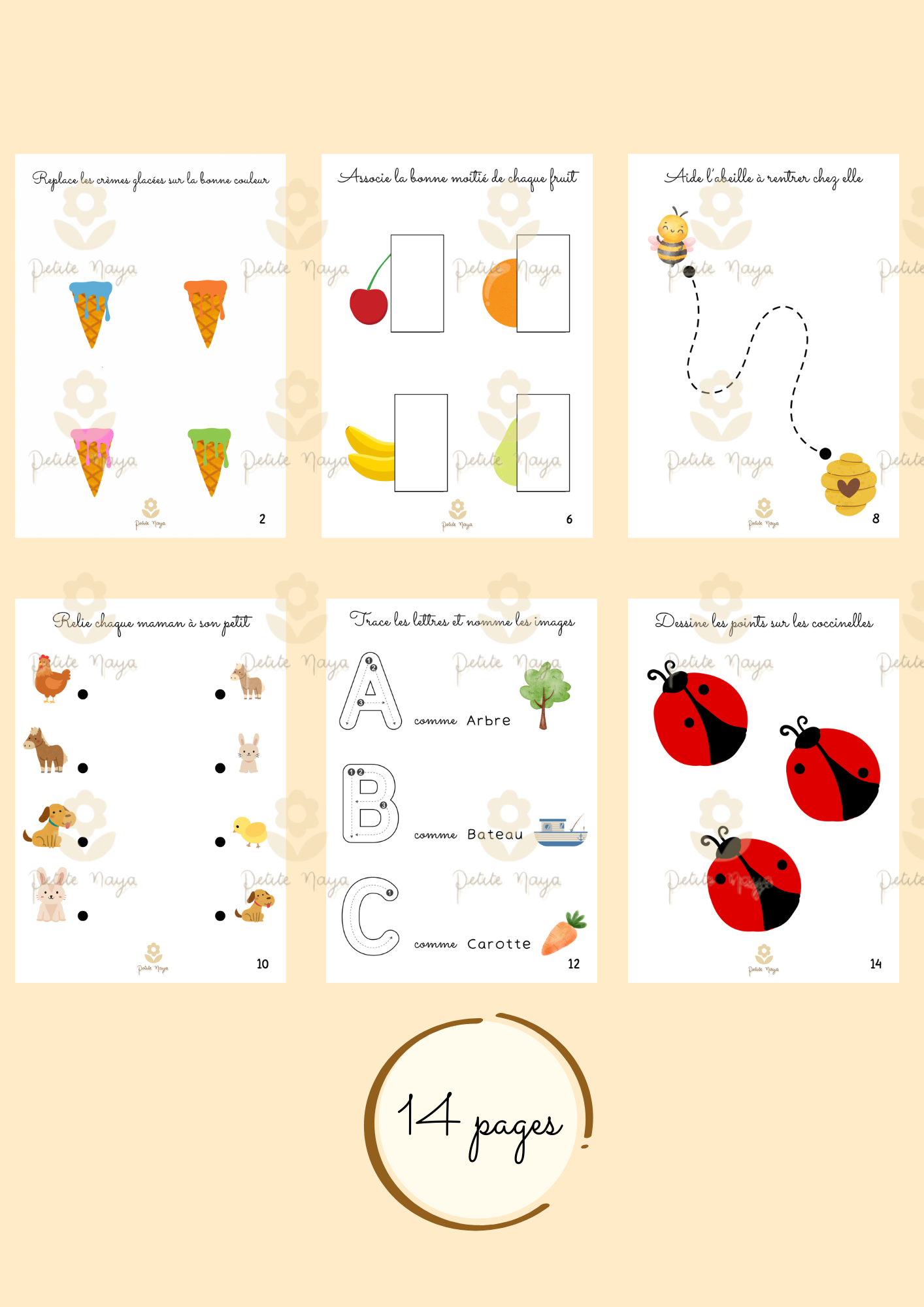 Livret d’activités non personnalisé (14 pages)