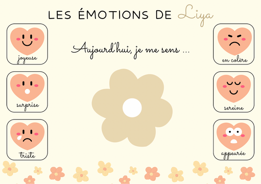 Tableau émotions enfant