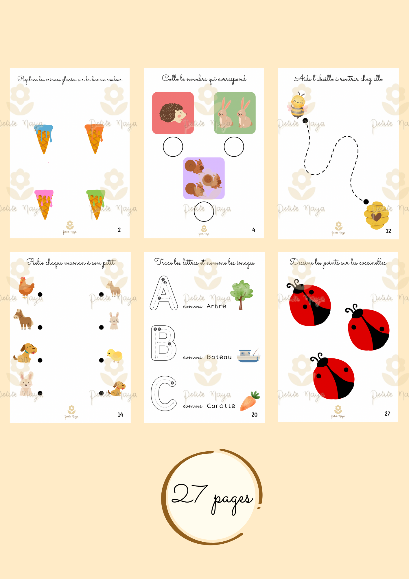 Livret d’activités non personnalisé (27 pages)
