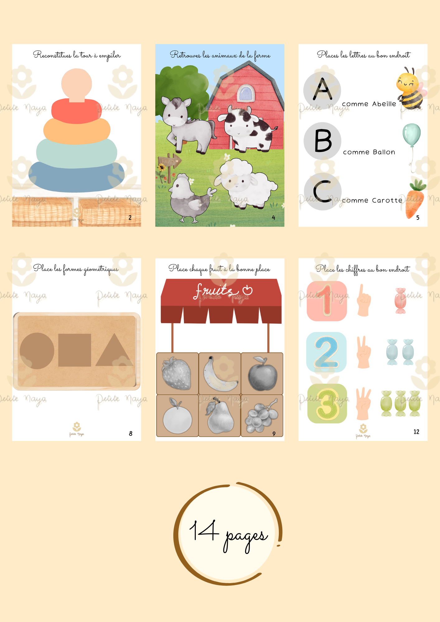 Livret ‘activités 18/24 mois