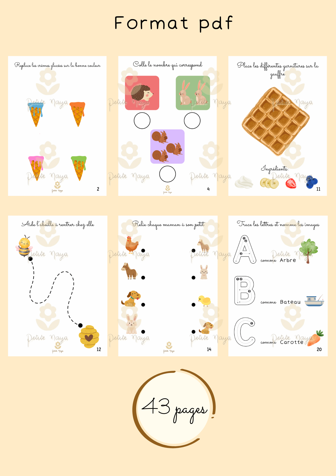 Livret d’activités 2/4 ans