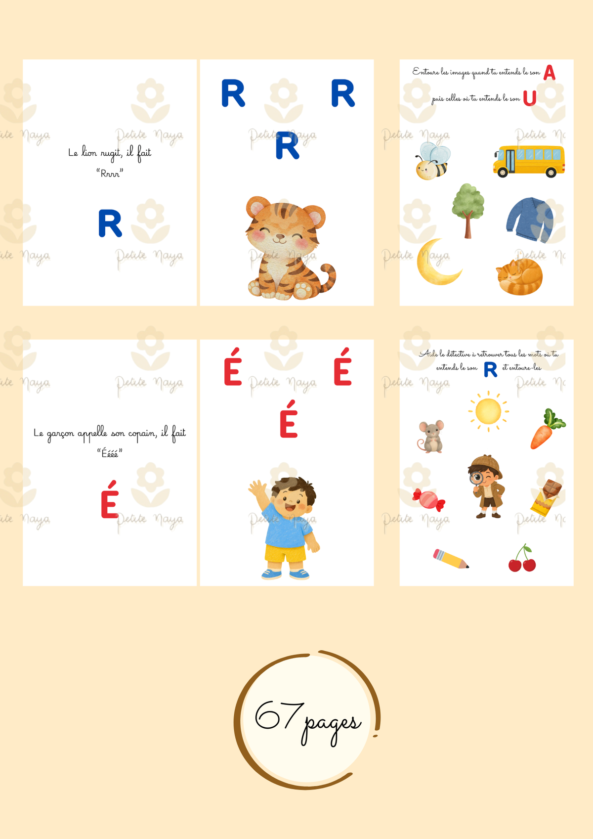 J’apprends à lire – Le son des lettres | Sons simples